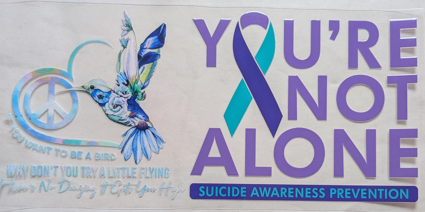 Your not alone