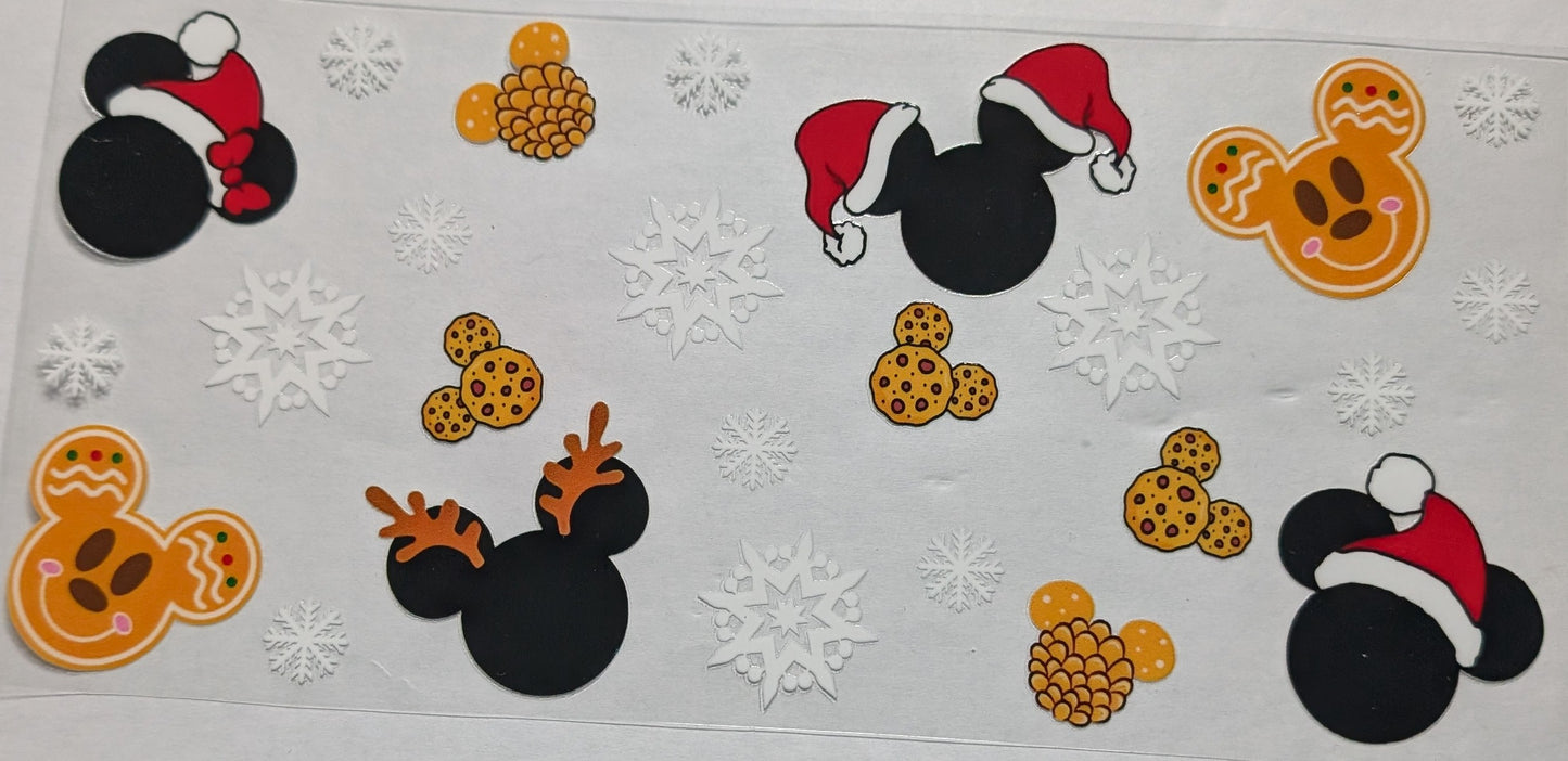 Mickey Christmas Snow Flake