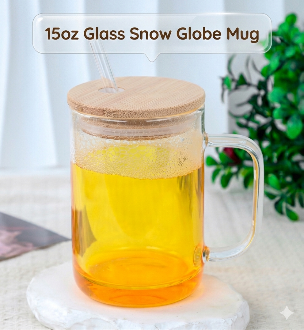 15oz Glass Mug