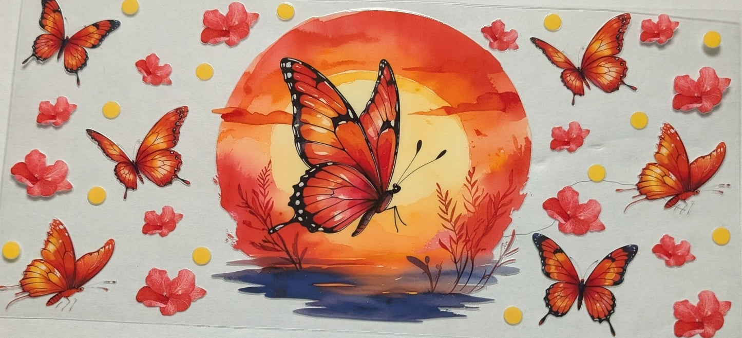 Butterfly Sunset