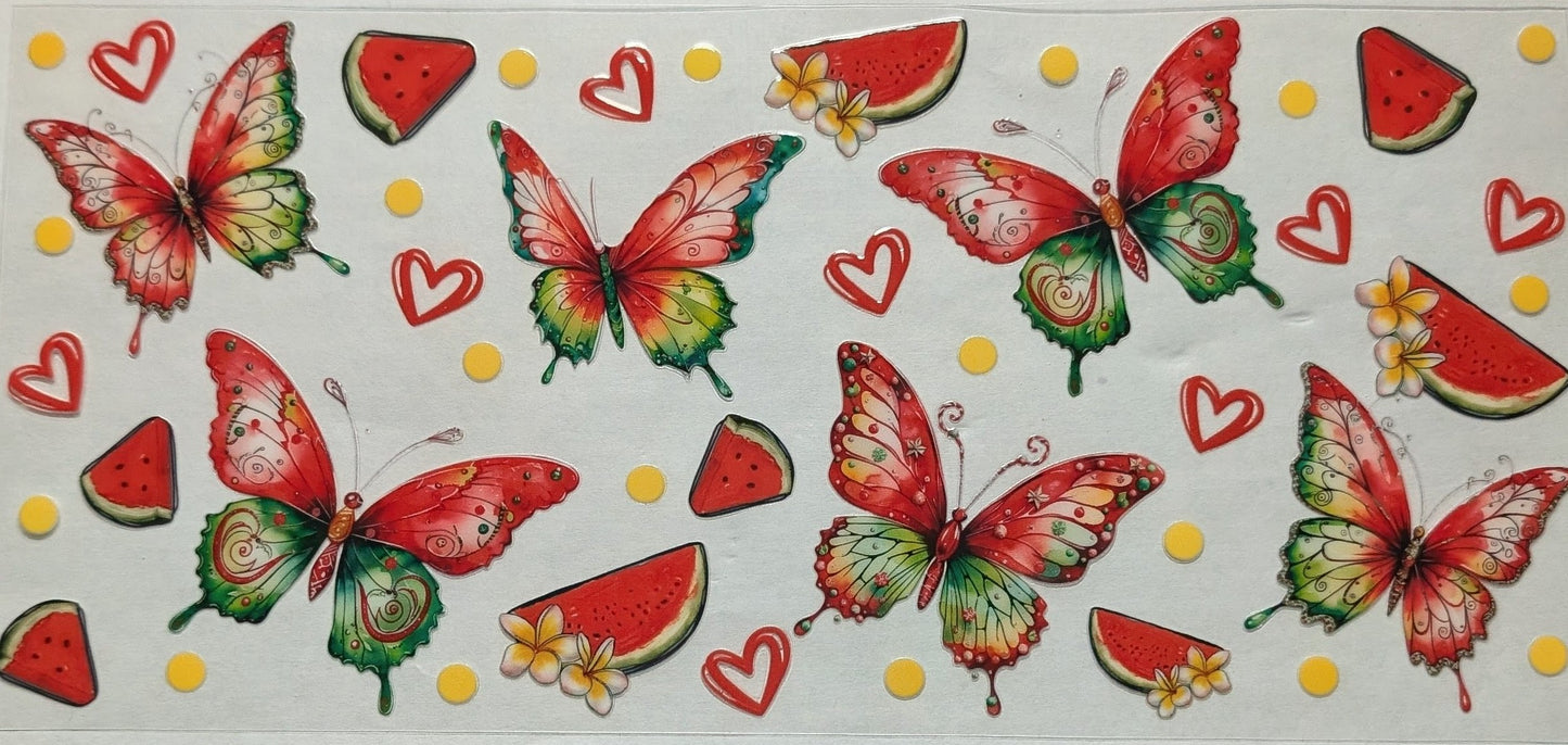 Watermelon Butterflys