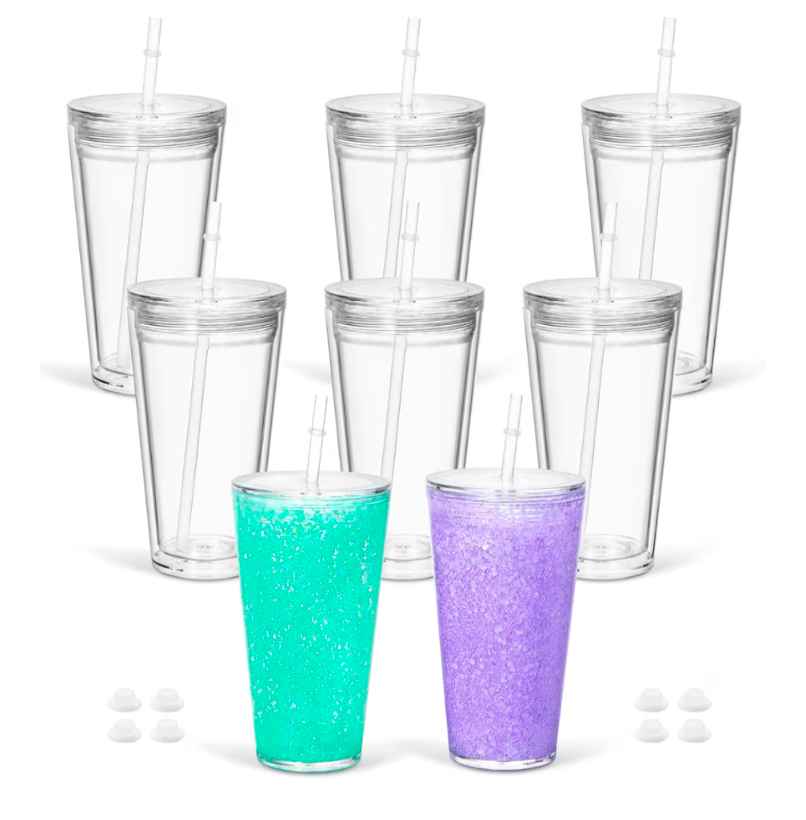 16oz Snow Globe Tumbler