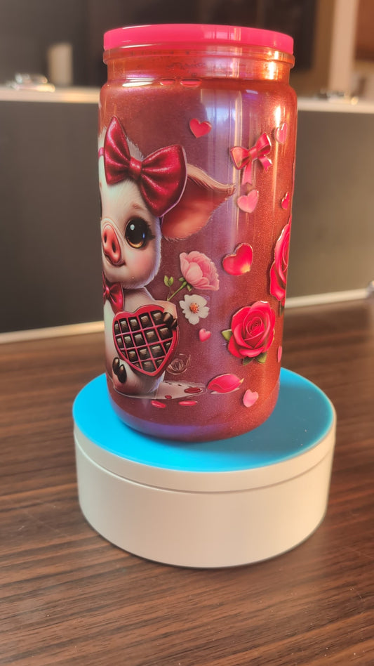 Valintine Piggy Tumbler