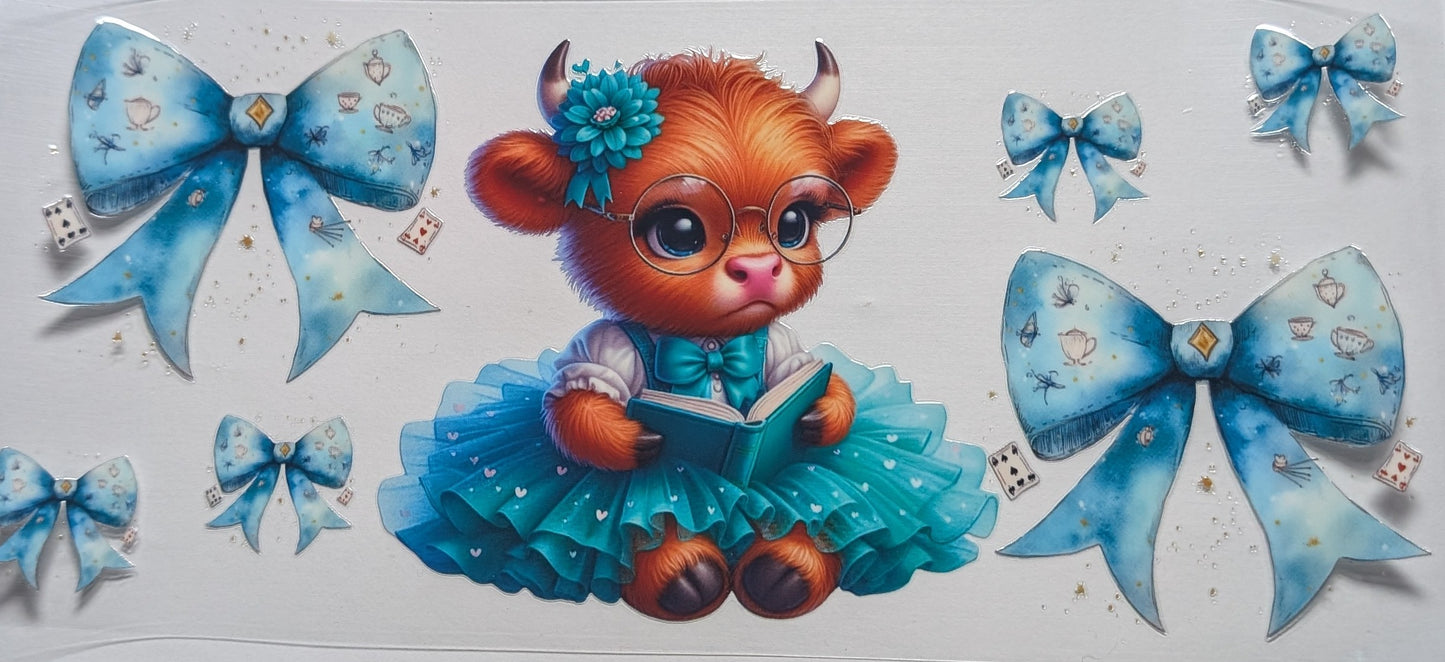 Blue book Cow