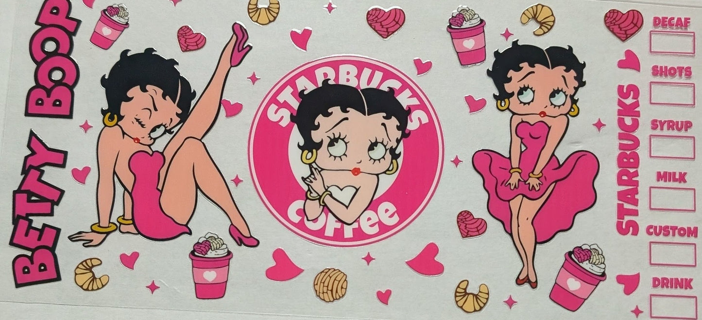 Betty Boop Starbucks
