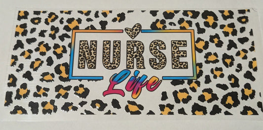 Nurse Cheatah Print