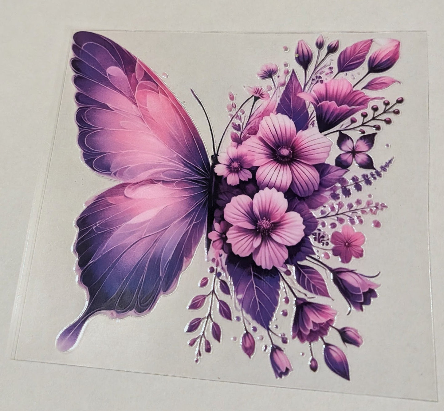 Pink & Purple Butterfly