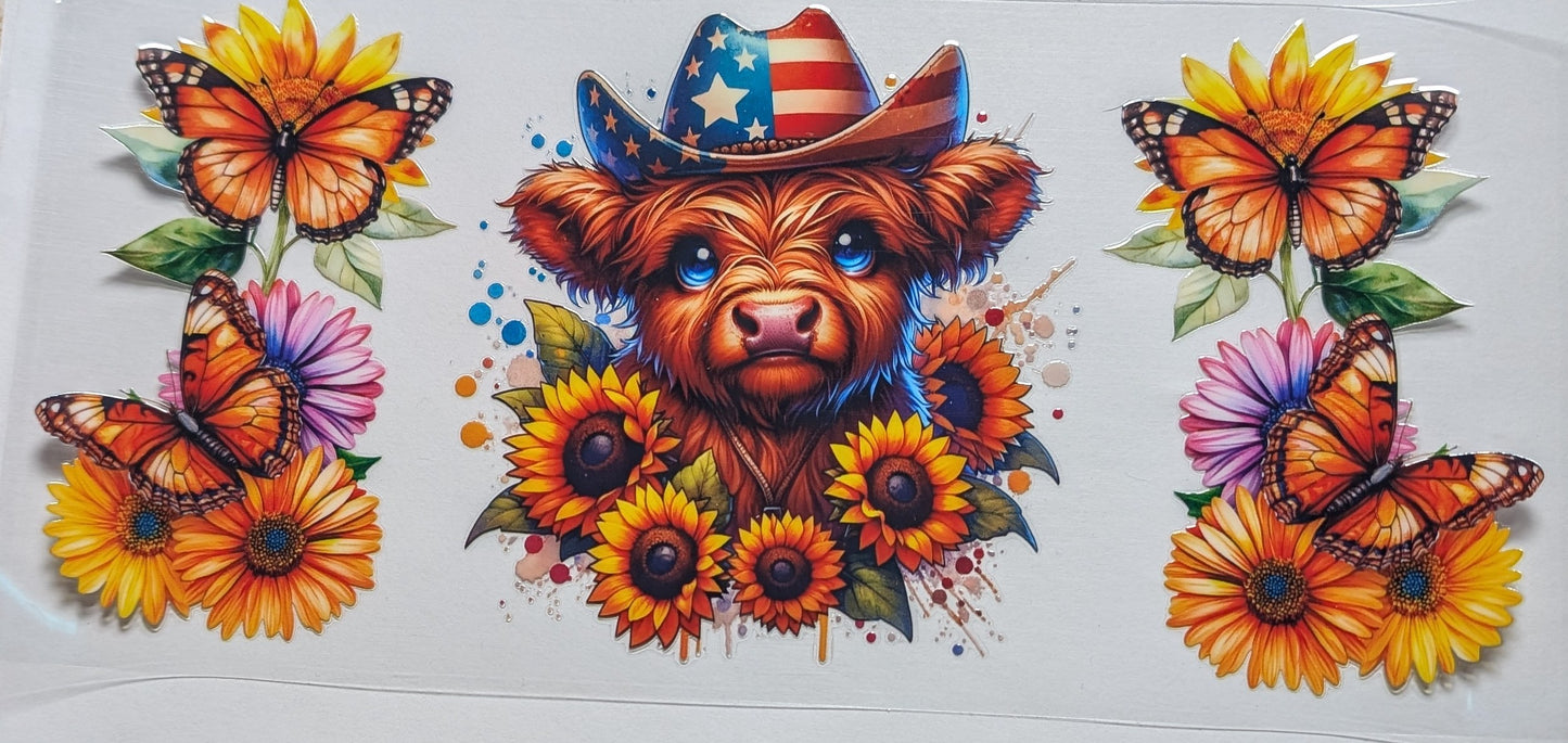 Patriotic Cow