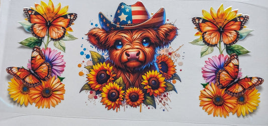 Patriotic Cow