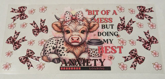 Bit of a mess Cow