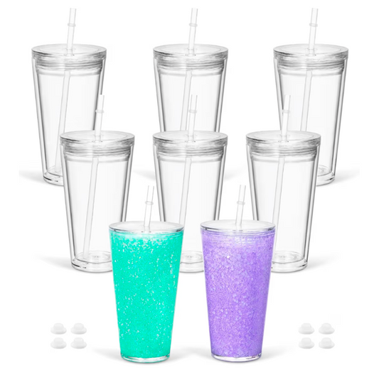 16oz Snow Globe Tumbler
